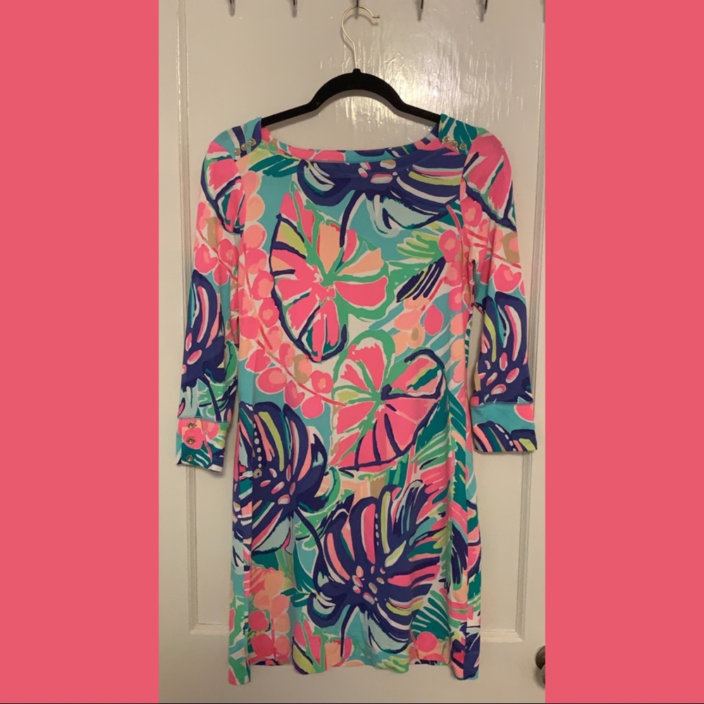 Lilly Pulitzer Boatneck T-Shirt Dress